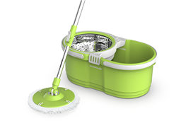 BỘ LAU NHÀ XOAY 360 ĐỘ SUNHOUSE THẾ HỆ MỚI KS-CL260PG